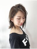 外ハネセンシュアルショート◇インナーカラーも次はやる!