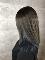 アンダーバーホワイト 天王寺阿倍野店(_WHITE)&nbsp;ブルーインナーカラー