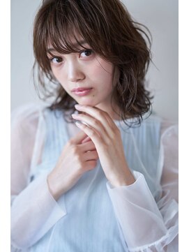 リアン(Lien) Lien☆セミウェットウェーブ×オリーブカラー