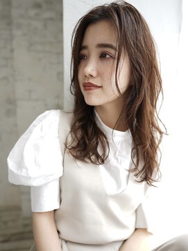 エル 横浜(eL) 【eL 横浜】トップボリュームアップ　ロング　ひし形　(大島)