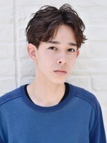 バイフィフス 原宿/表参道(by fifth)&nbsp;洒落間センターパート×無造作パーマ