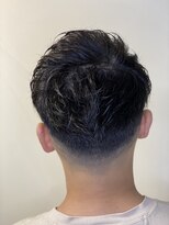 ヒロギンザ 新橋銀座口店(HIRO GINZA) バーバーフェードスタイル