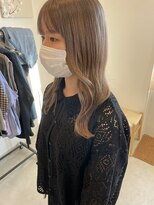 ジジ チーク 栃木(Gigi cheek)&nbsp;１ブリーチで作るミルクティー