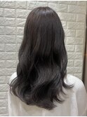 暗髪透け感カラー【ブルーラベンダー*】
