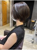甲子園口/髪質改善/ショート/ハイライト/酸性ストレート