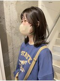 イヤリングカラー／グリーンカラー／もみれ毛