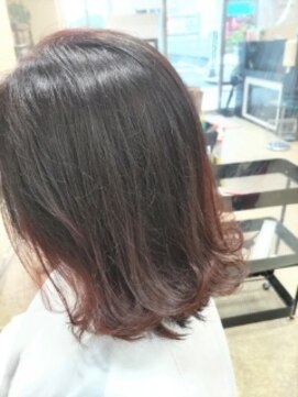 エイチ エアー ダヴ H air DAV調布北口 ツヤ感が出る暖色系カラー