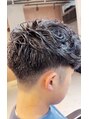 アグ ヘアー スープ 春日店(Agu hair soup)&nbsp;メンズ刈り上げ、ナチュラルパーマ