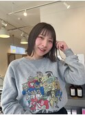 切りっぱなしボブ