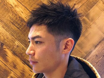 ジェミニ(gemini)の写真/【メンズカット￥3950】熟練Stylistによるフェードカットでシルエットもキマる◎[インナーカラー/ブリーチ]