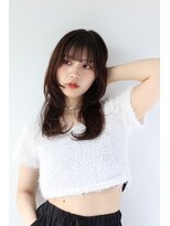 ガリカ 横浜(Gallica) 【mirei】セミロングウルフレイヤー/顔周りレイヤー