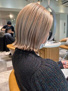 ロンドカスティーヨ 四日市(Lond castillo) 【ロンドカスティーヨ】futaba ボブ/インナーカラー/髪質改善