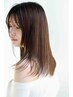 【酸性ストレート】髪質改善ストレート＋カット＋最高峰処理材込み