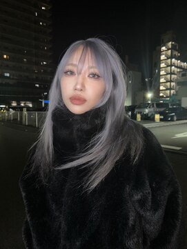 テテ(TETE) metallic silver