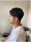 MEN’S HARE ダークアッシュカルマパーマ