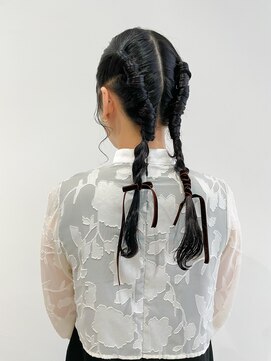 リイチ(LIICHI) タイトツイン × ベロアリボン