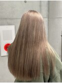 レイヤーカットナチュラルハイトーンデザインカラー[日野駅]