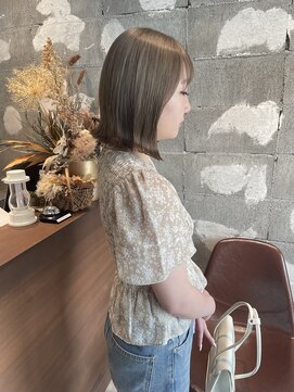 ソワ 四日市(soie) 【soie/shiho】アッシュベージュ