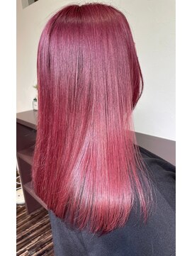 ヘアドゥーポジャ 藤岡店(hair Do poja) ピンクカラー