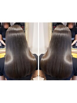 【話題の"髪質改善"をrasaも導入♪】今までにない艶感と手触りを実感！感動のうる艶髪に♪