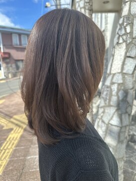 ノヴェル 旭ヶ丘店(NOVEL) 大人ワンカールミディアムレイヤー20代30代40代50代
