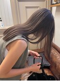 【Lomalia表参道】馴染むハイトーン/イメチェングレージュカラー