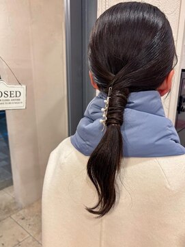 アネーロバイエーケー(ANHELO by AK) タイトスタイル ヘアアレンジ