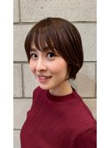 【丸みショート】ふんわり柔らかい丸みショート《スギモト》