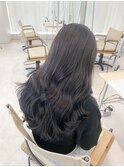 ラベンダーブラック×レイヤーカット