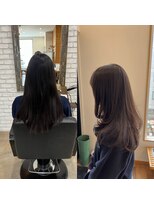 ディッシュ 五反田(dish)&nbsp;before→after/layer/レイヤー☆五反田美容室