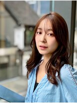 エアー 銀座タワー(AIR)&nbsp;ニュアンスパーマ　ウェーブ　スタイル