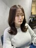 【デートやライブ前に】ゆるふわコテ巻き(ウェーブ、くびれ、韓国)　￥2500