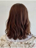 ミディアムパーマゆるふわパーマデジタルパーマ大人可愛い