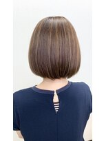 松本平太郎美容室 大宮店 イノアカラー×シルバー(ハイライトあり)/30代40代50代60代