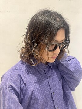 サロン ド ソーホー 蕨(Salon de SOHO) メンズボブパーマ♪【高島 旭】