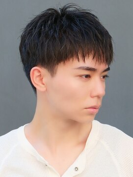 エルマーク 堺東(L-MARK) マッシュヘア/ナチュラルマッシュ/メンズヘア/men's