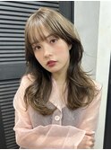 レイヤー/顔まわりレイヤー/フェイスレイヤー/ブリーチなし