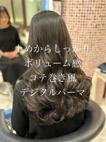 アピッシュ ギンザ(apish ginza)&nbsp;tomo髪質改善/コテ巻きパーマ/デジタルパーマ/前髪パーマ