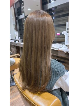 ザ カラー ラボ(THE COLOR LABO) 顔まわりレイヤー　アディクシーカラー　ブラウンベージュ