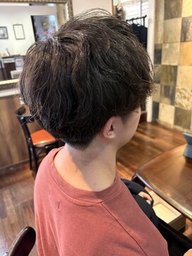 クリアオム 草加(CLEAR homme) マッシュニュアンスパーマ