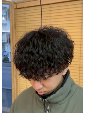 メンズギフト(men's GIFT) メンズパーマ波巻きパーマシャドウパーマメンズ刈り上げ