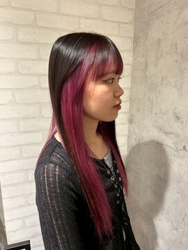 アフィナー(Afinar) 【横浜駅/横浜西口】 インナー×バイオレットピンク