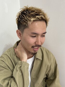 ディッセンバー 伊勢崎(December) メンズショート/センターパート/パーマ/ニュアンスパーマ