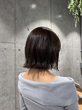 ルース(LOOSE) ダークグレージュ#立川#立川駅#縮毛矯正#髪質改善#ブリーチ