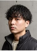 メンズ大人のこなれ感波巻きスパイラルマッシュ♯30滋賀草津