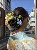 卒業式ヘア/着付け