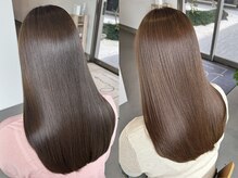 【髪質改善トリートメント】芯から潤う美髪へ。指通りなめらかな艶髪♪