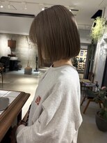 ニュア(neua)&nbsp;ミルクティーグレージュ＊ボブ＊奈良/橿原神宮前