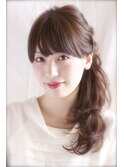 【恵比寿PALETA】　外国人風ハーフアップ