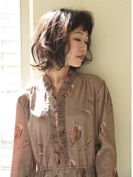 ユノ(juno) 【juno】Trendレイヤーボブパーマ★アッシュグレー